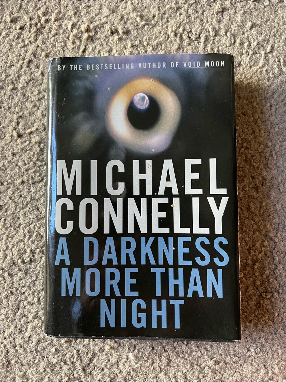 "A Darkness More Than Night" Hardcover - Black and Blue